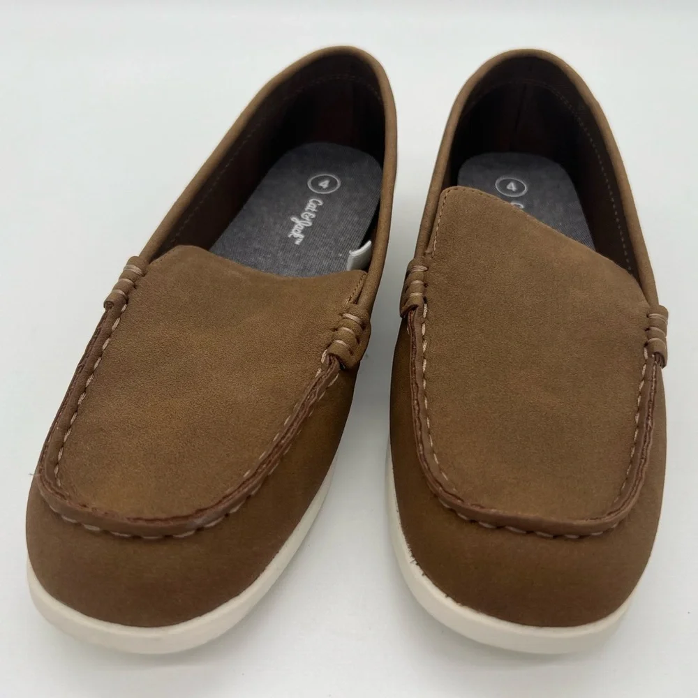 Boys Cat and Jack Slip-on sneakers Brown
